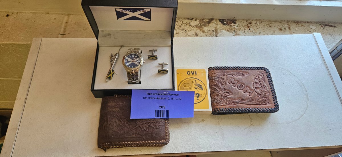 Watch Gift Set, Military Training Cards, and Leather Wallets