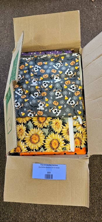 Fabric Remnants with Novelty Prints, Polka Dots, and More