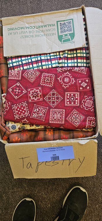 Fabric Remnants, Novelty Prints, and Woven Textiles