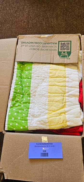 Stitched Quilt, Shaggy Fringe Fabric, and Textiles