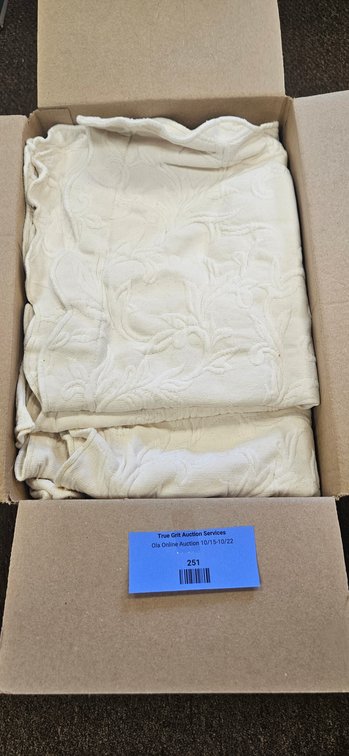 Woven Matelassé Coverlet, Fringed Throw, and Textiles