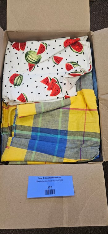 Printed, Plaid, and Solid Fabric Remnants and More