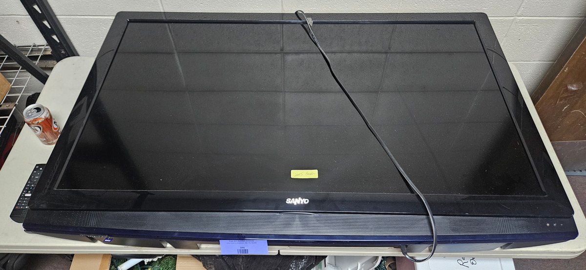 Sanyo Flat Screen Television with Remotes