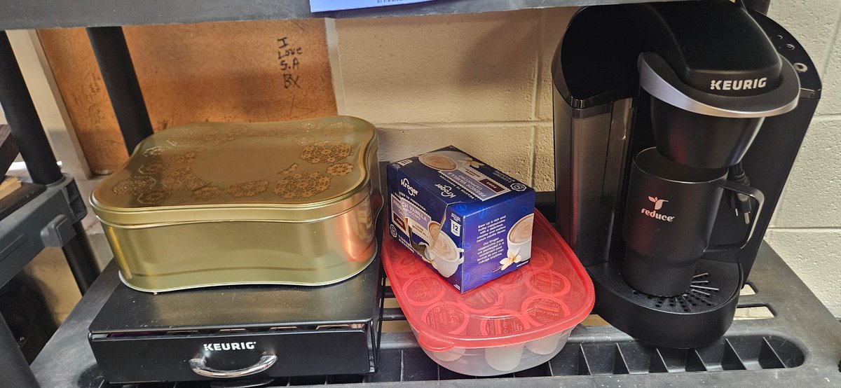 Coffee Maker, Pod Storage Drawer, Travel Mug, and More