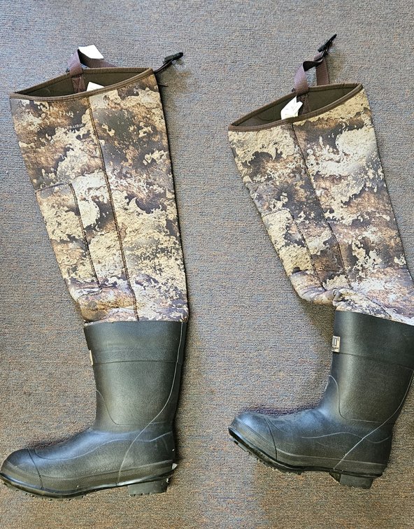 Northern Flight Camouflage Hip Waders Size 11