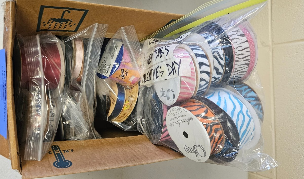 Wired, Satin, and Patterned Craft Ribbon Spools