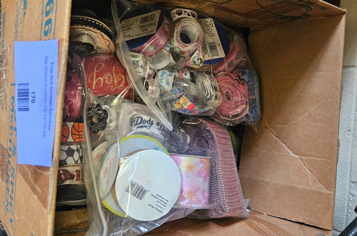 Craft Ribbon Spools and Coils