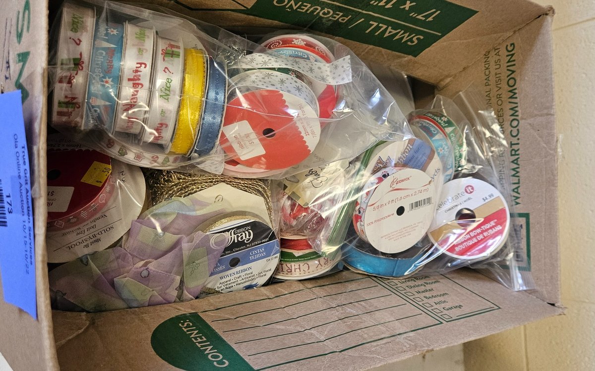 Fabric Ribbon Spools, Holiday Ribbons, and More