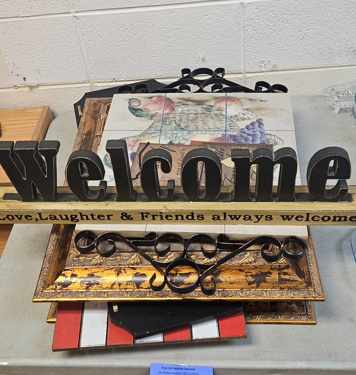 Decorative Wall Signs, Framed Tile Art, and Picture Frame