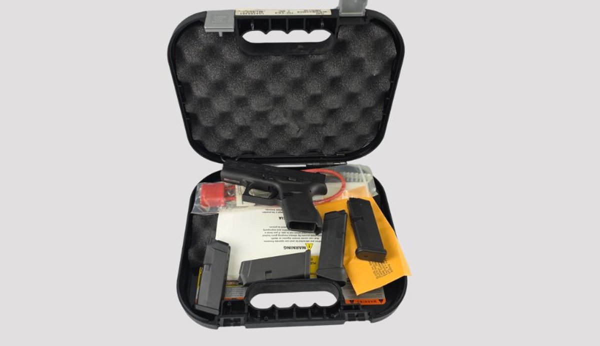 Glock 42 .380 Auto Semi-Automatic Pistol with Case