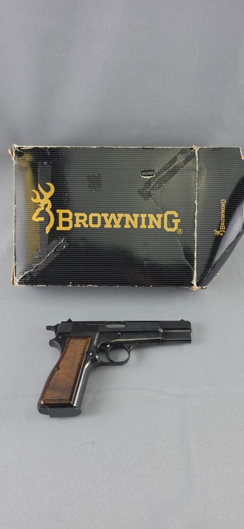 Browning 9mm Semi-Automatic Pistol with Factory Box
