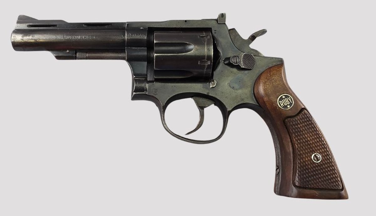 Ruby Extra .38 Special Revolver with Gun Sock