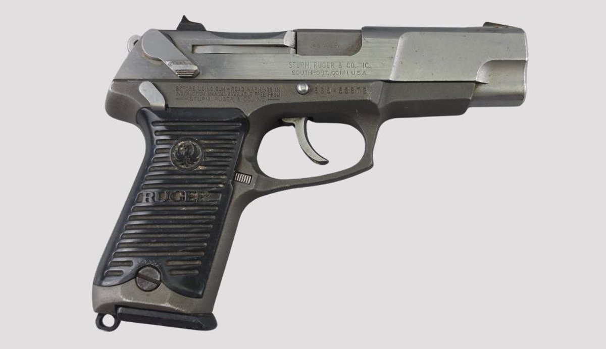 Ruger P90 .45 ACP Semi-Automatic Pistol with Holster