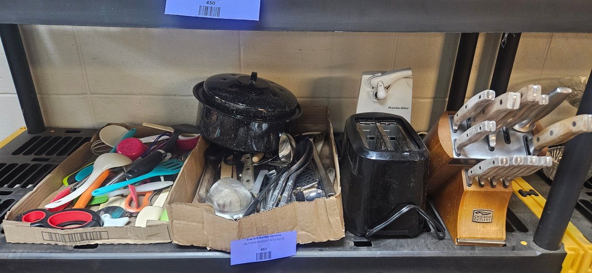 Knife Block Set, Small Appliances, and Kitchen Utensils