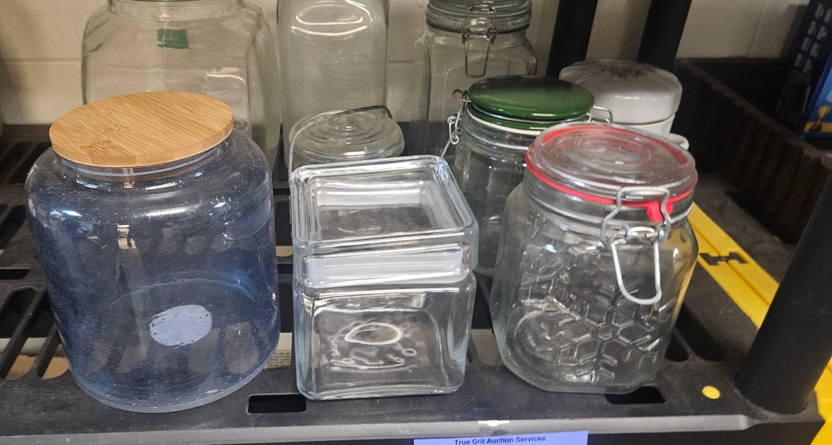 Glass Storage Jars, Wire-Bail Canisters, and More