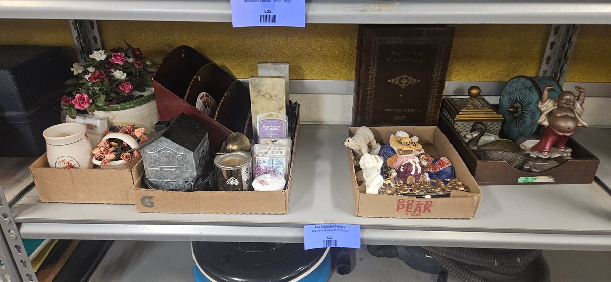 Home Decor, Figurines, Trinket Boxes, Wax Melts, and More