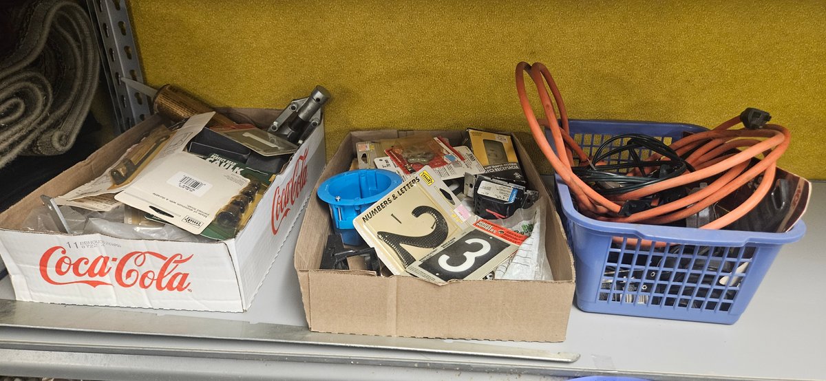 Hardware, Hand Tools, Electrical Supplies, and Extension Cord