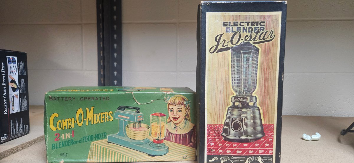 Cardboard Toy Appliance Boxes, Blender and Mixer