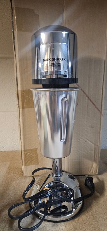 Princess Milk Shaker with Stainless Steel Cup