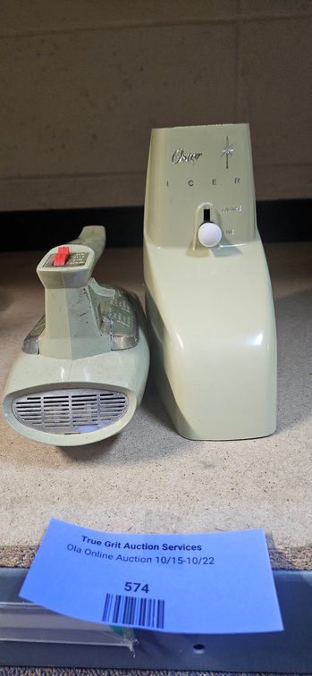 Electric Hand Mixer and Ice Crusher Attachment