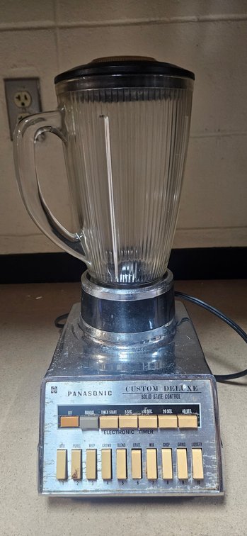 Panasonic Custom Deluxe Blender with Glass Pitcher