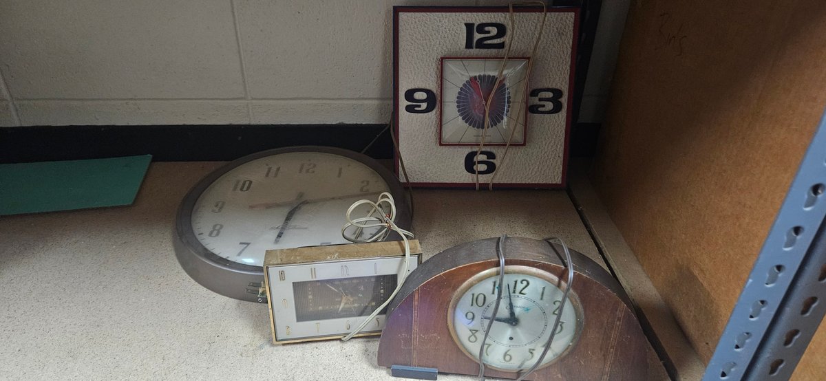 Electric Wall, Shelf, and Mantel Clocks