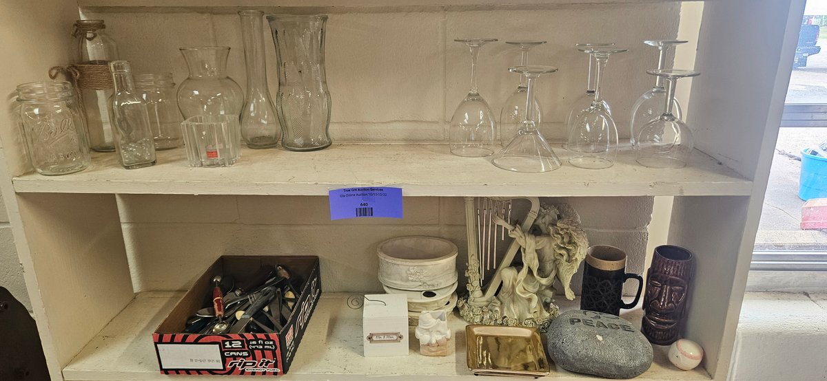 Glassware, Flatware, Stemware, and Home Decor