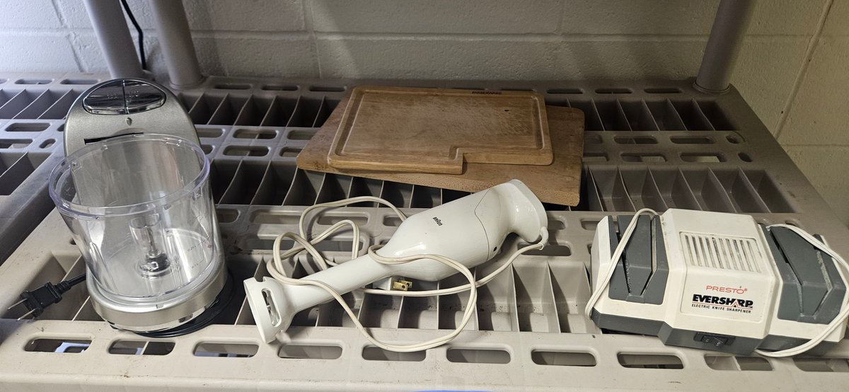 Kitchen Appliances and Wooden Cutting Boards
