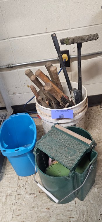 Cleaning Buckets, Garden Shears, and Hand Tools