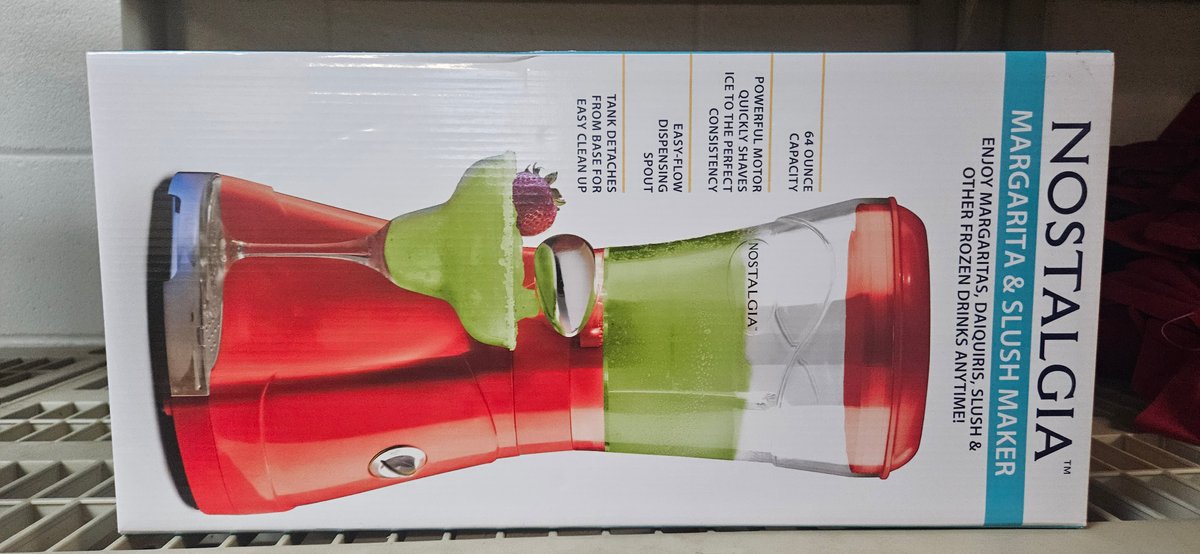 Nostalgia 64 Ounce Margarita & Slush Maker