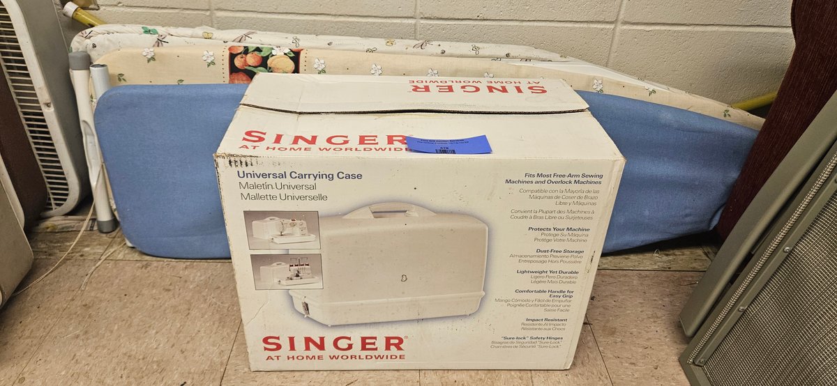 Sewing Machine Carrying Case and Ironing Boards