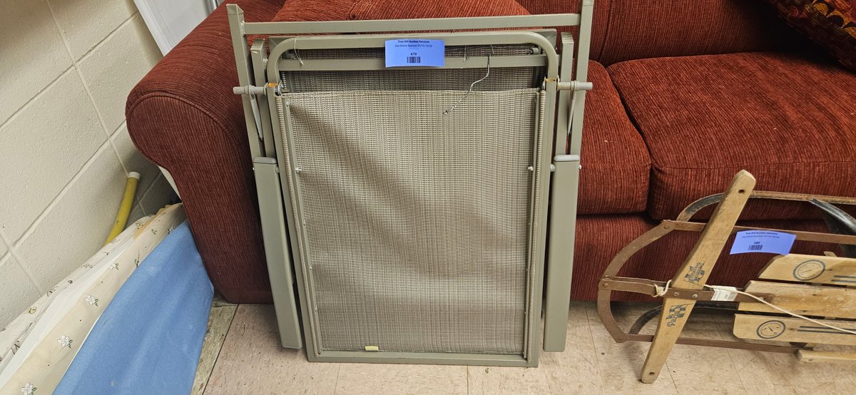Metal Folding Patio Chair with Sling Mesh