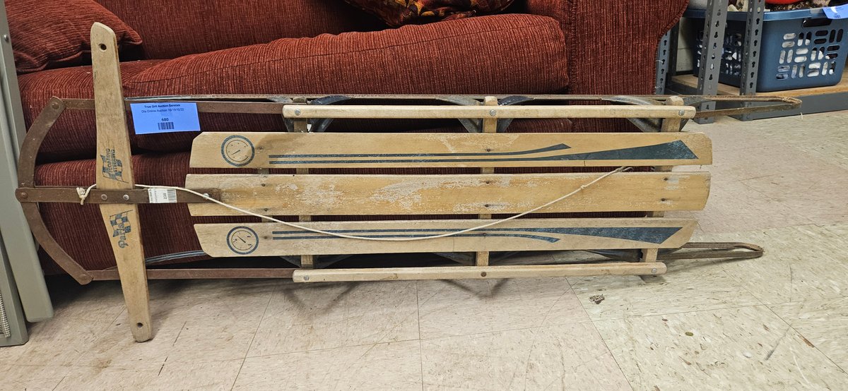 Paris Floating Steering Wooden Runner Sled