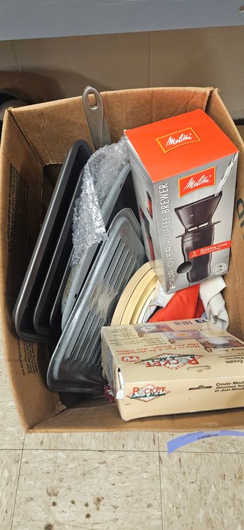 Coffee Brewer, Snack Maker, Baking Pans, and More