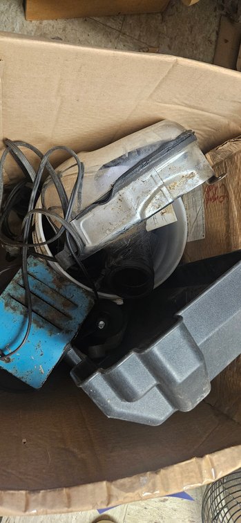 Vented Metal Housing, Molded Shroud, and Machine Parts