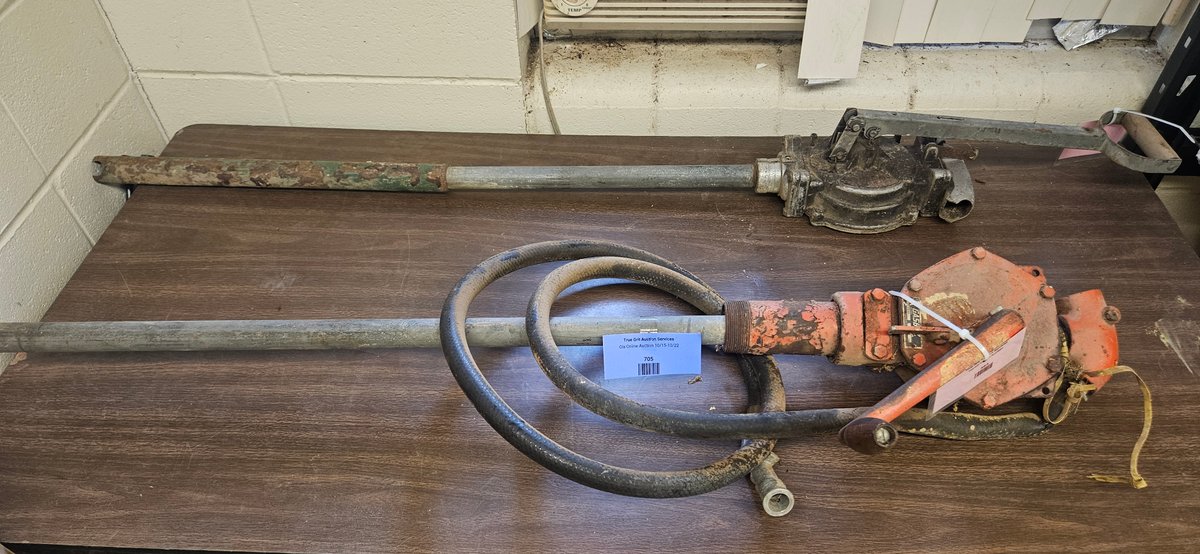 Rotary and Lever-Action Fluid Transfer Hand Pumps