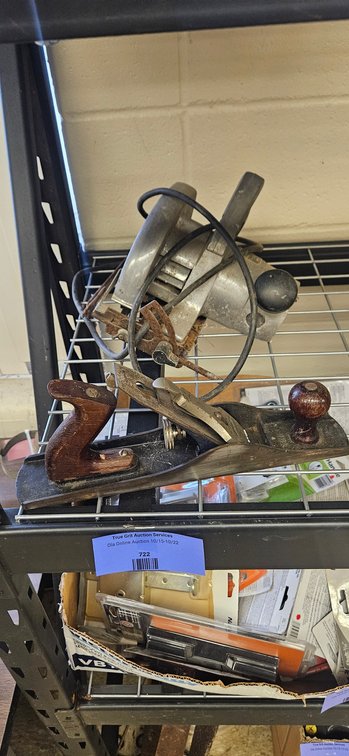Electric Circular Saw and Woodworking Hand Plane