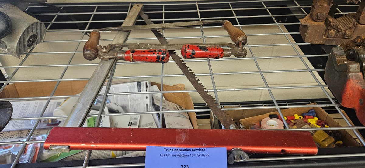 Metal Saw Frames and Coarse-Tooth Saw Blade