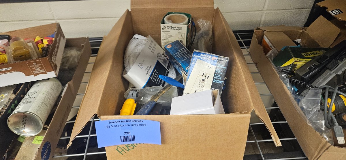 Hand Tools, Trailer Hitch Ball, Mesh Hamper, and More