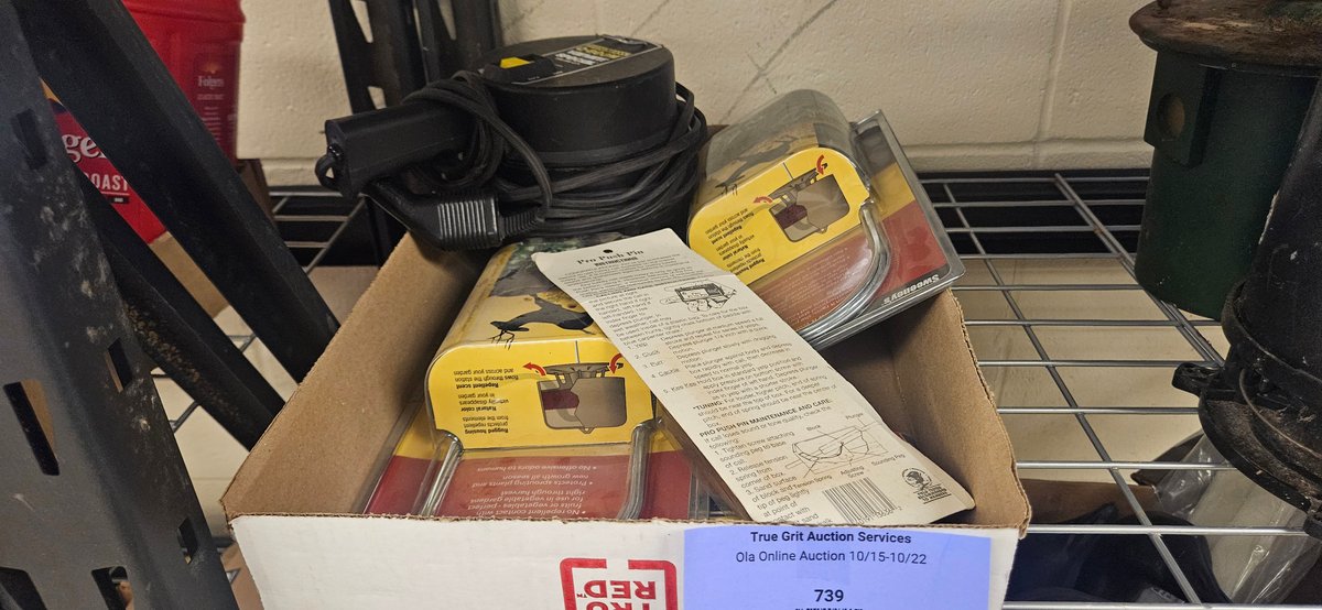 Spotlight, Turkey Call, Deer Repellent Stations, and Timer