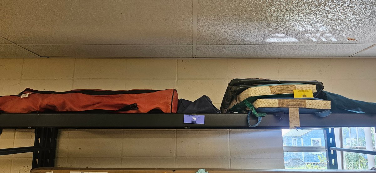 Boat Throw Cushions, Equipment Bags, and Folding Camouflage Seat