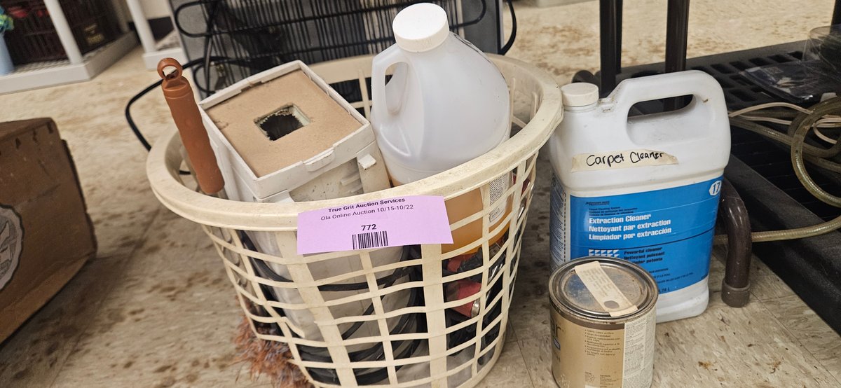 Cleaning Supplies, Power Tool, Appliance, and Utility Items
