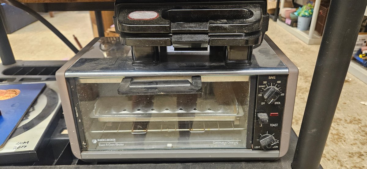 Countertop Toaster Oven and Electric Sandwich Maker