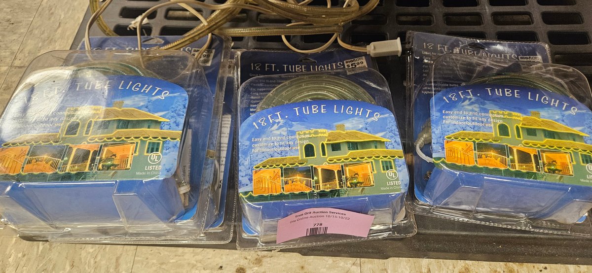 Big Lots 18 Ft. Indoor/Outdoor Tube Lights