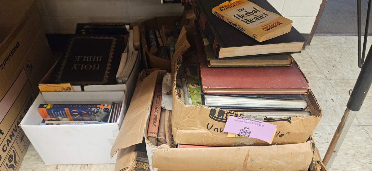 Hardcover and Paperback Books, Bible, and More