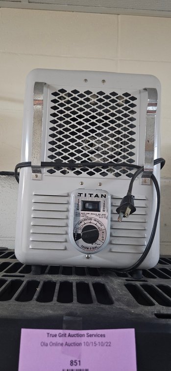 Titan T760B1 Portable Electric Space Heater