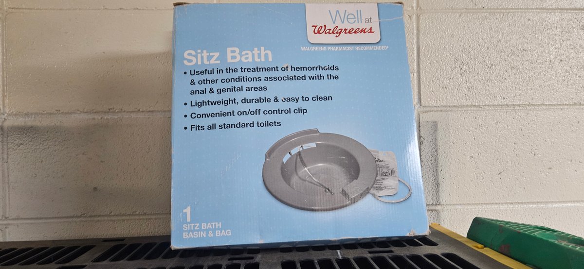 Well at Walgreens Sitz Bath Basin and Bag