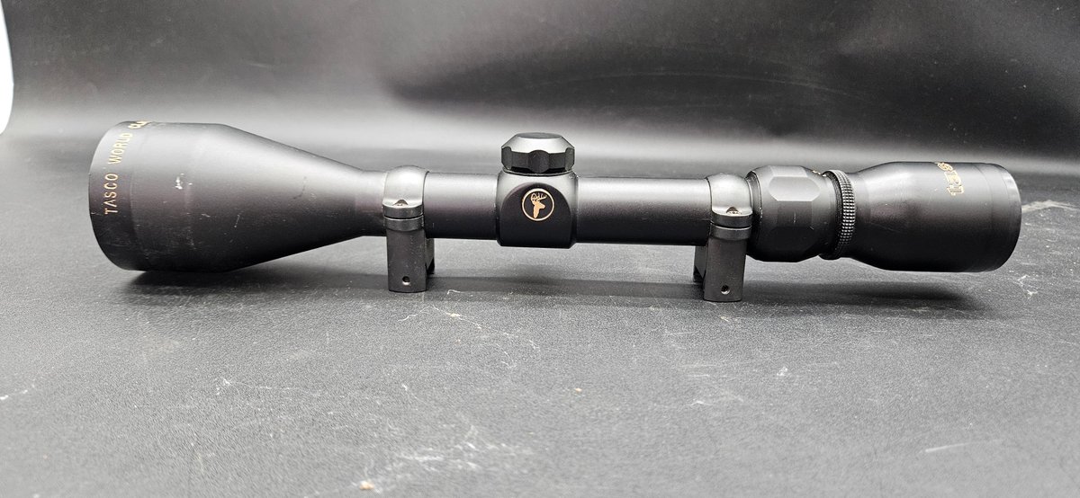 Tasco World Class 3-9X50 Rifle Scope with Mounting Rings