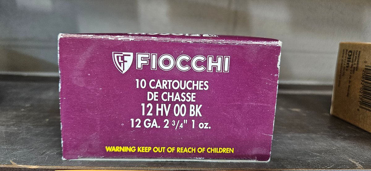 Fiocchi 12 GA. 00 Buckshot Ammunition Box