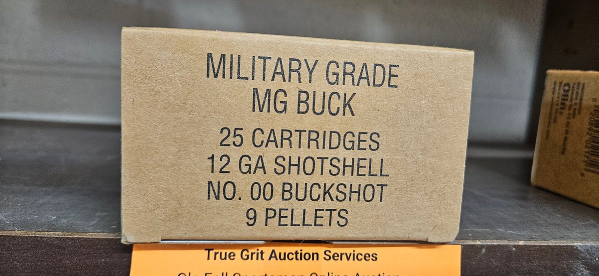 Olin Corporation Military Grade MG Buck 12 GA 00 Buckshot
